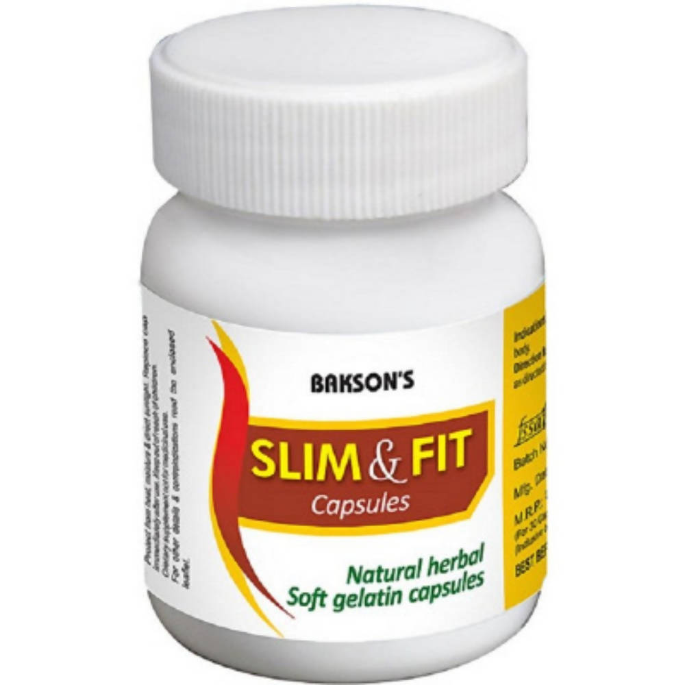 Bakson's Slim & Fit Capsules - Distacart