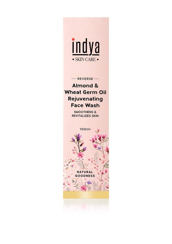 Indya Almond & Wheat Germ Oil Rejuvenating Face Wash Online