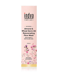 Thumbnail for Indya Almond & Wheat Germ Oil Rejuvenating Face Wash Online
