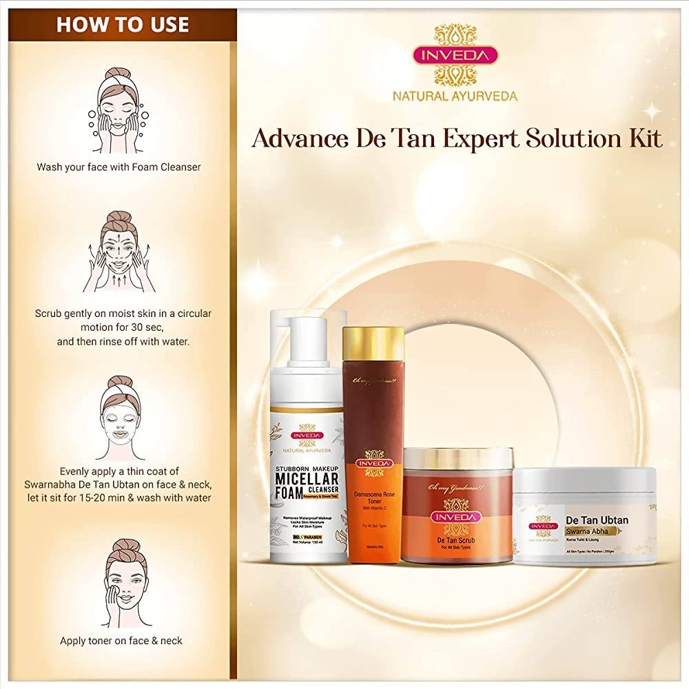 Inveda Advance De Tan Expert Solution Kit
