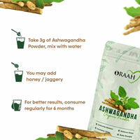 Thumbnail for Oraah Shatavari & Ashwagandha Herbal Powders Combo - Distacart