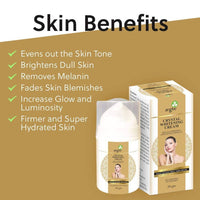Thumbnail for Aegte Crystal Whitening Cream Skin Illuminosity Enhancing Formula benefits