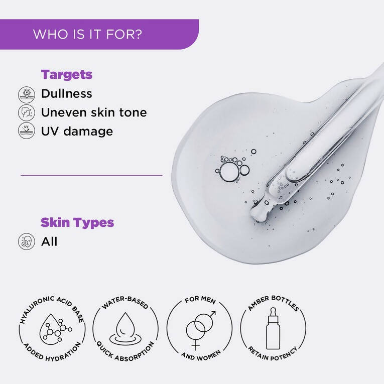 The Man Company Sol. Vitamin C Brightening Face Serum - Distacart