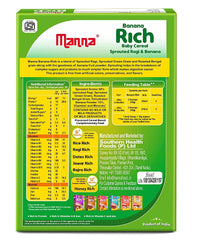 Thumbnail for Manna Banana Rich Baby Cereal For 6+ Months