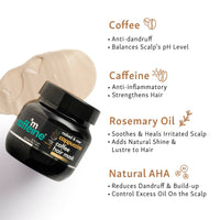 Thumbnail for mCaffeine Naked & Raw Cappuccino Coffee Hair Mask - Distacart