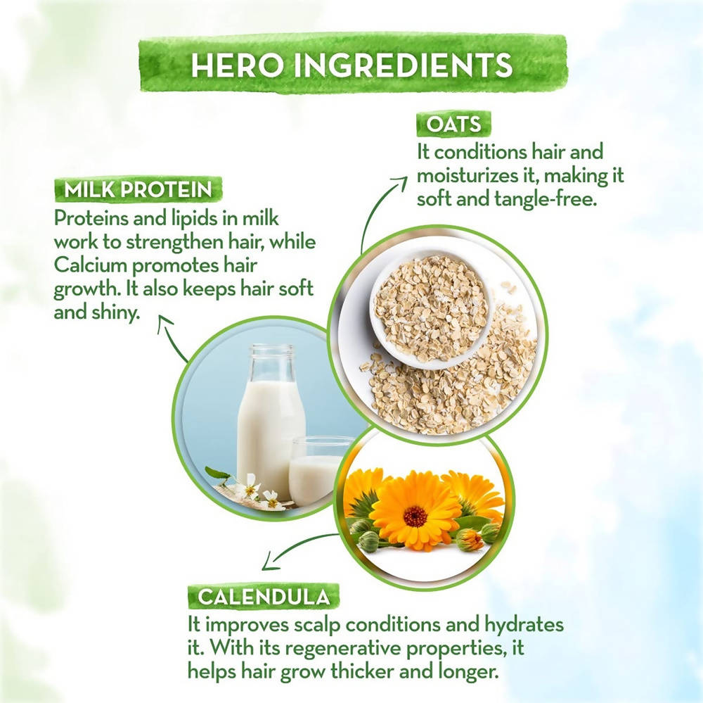 Mamaearth Milky Soft Shampoo for Babies Ingredients