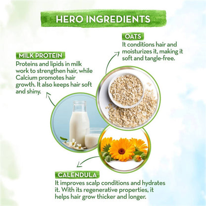 Mamaearth Milky Soft Shampoo for Babies Ingredients