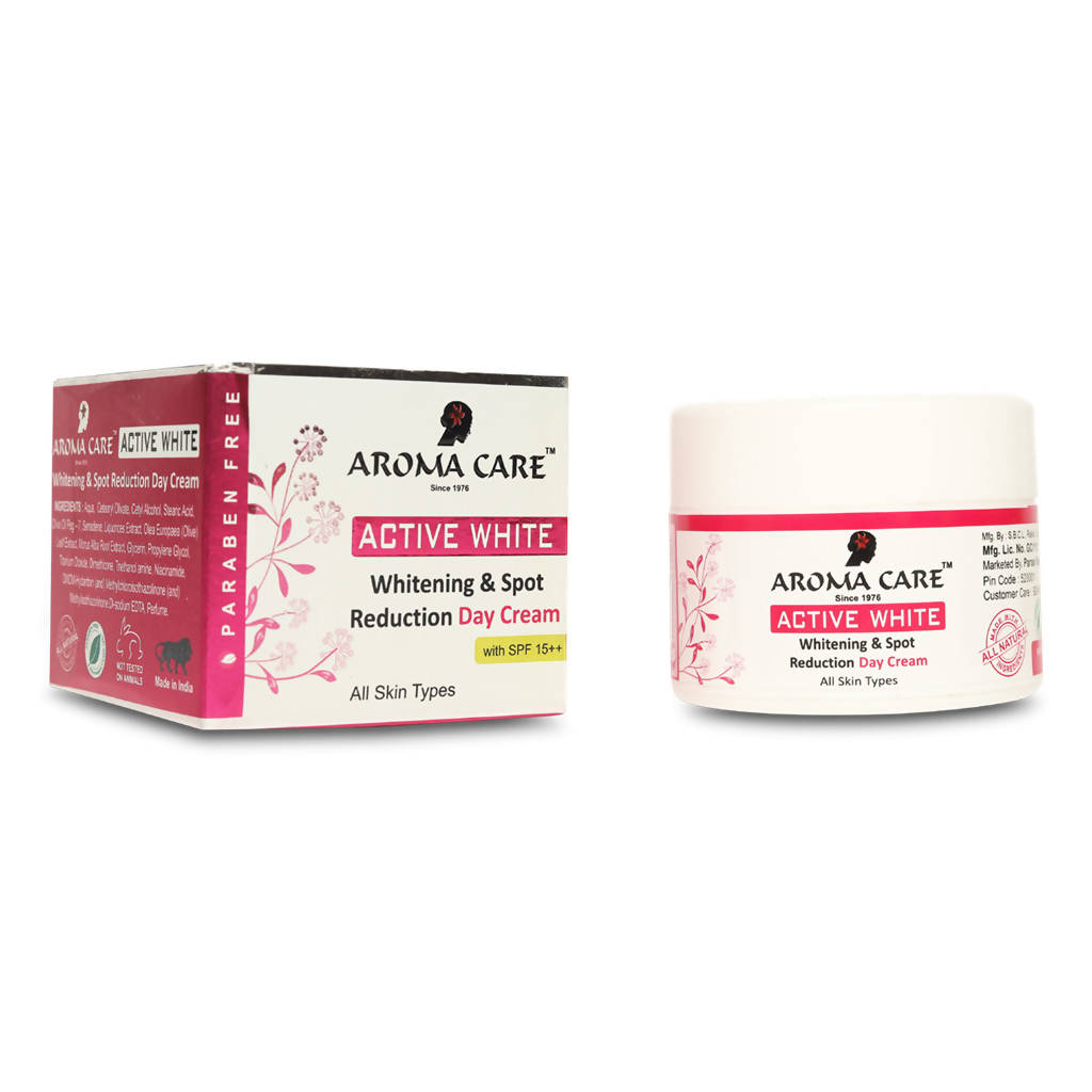 Aroma Care Active White Whitening & Spot Reduction Day Cream - Distacart