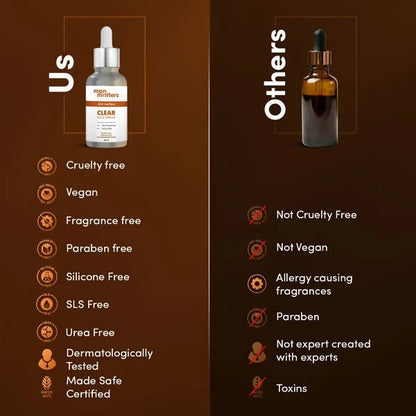 Man Matters Clear Face Serum for Men