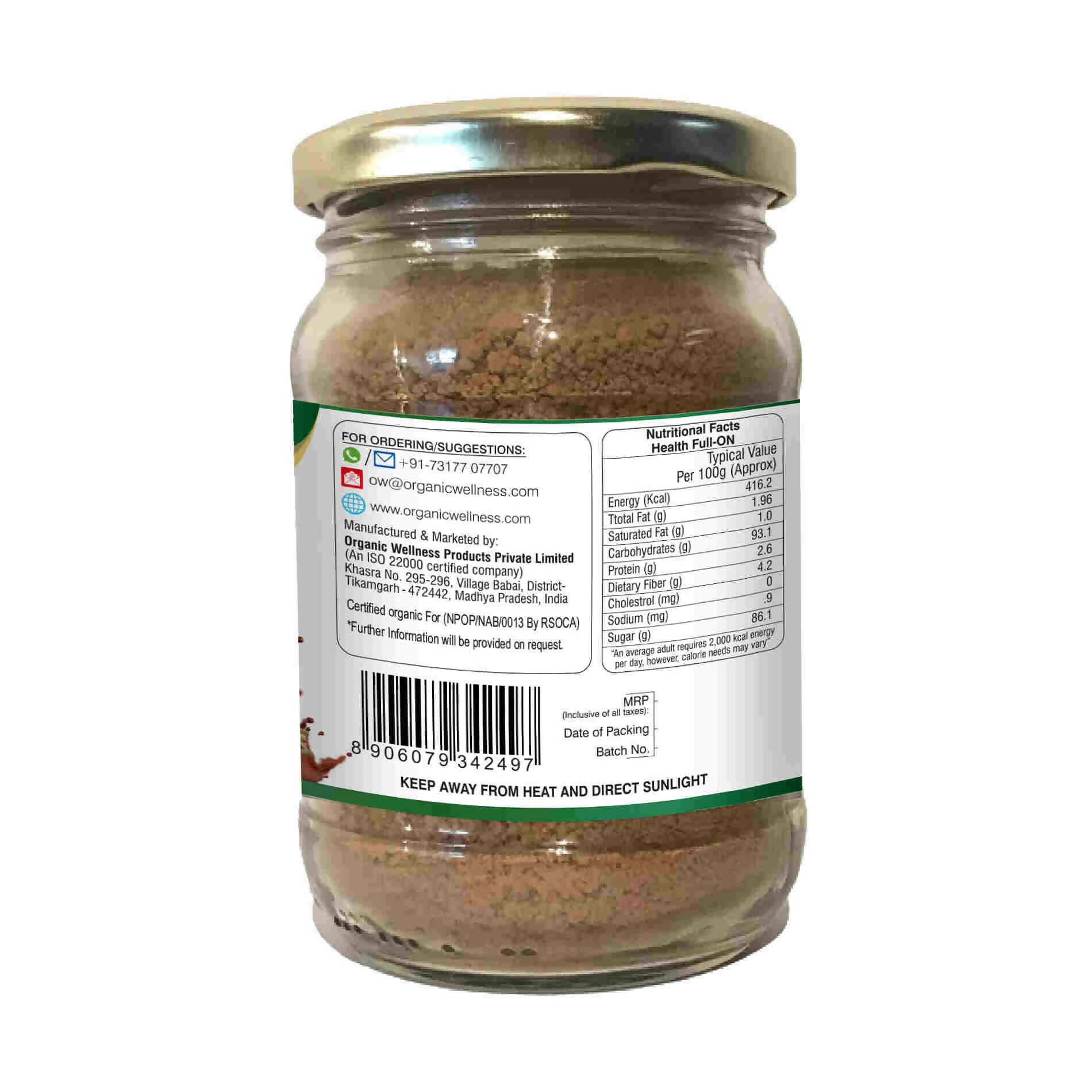 Organic Wellness Health Full On Choco Milk Mix - Distacart