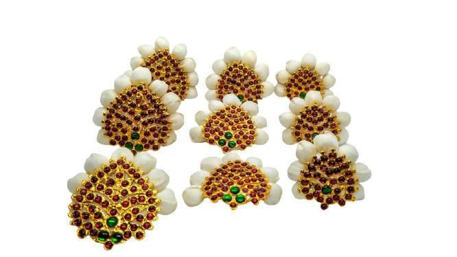 Kemp Bridal Hair Brooches