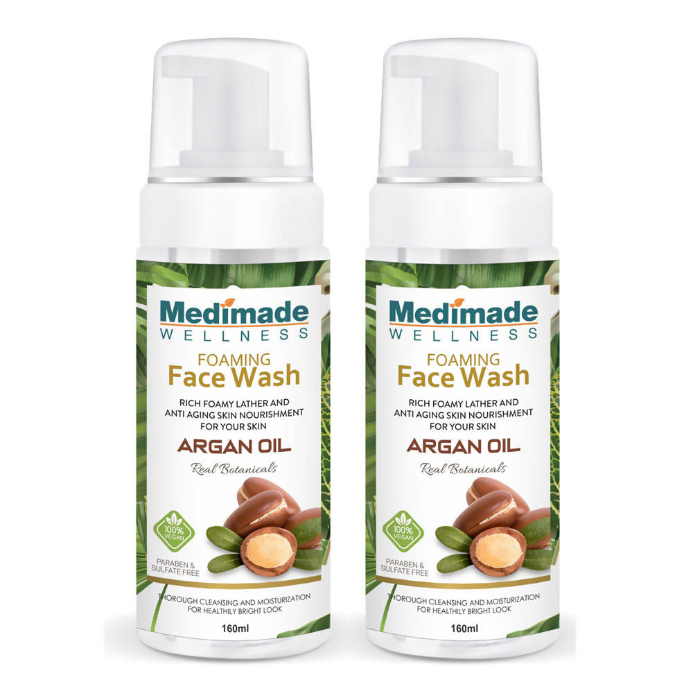 Medimade Wellness Foaming Face Wash With Argan Oil
