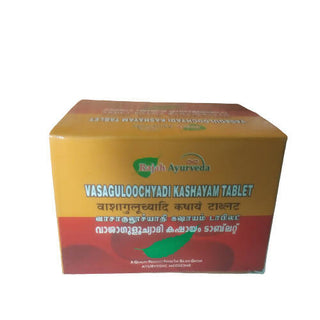 Rajah Ayurveda Vasaguloochyadi Kashyam Tablets - Distacart