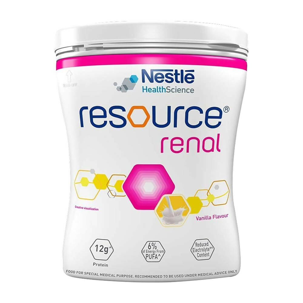 Nestle Resource Renal Protein Powder - Vanilla Flavor - Distacart