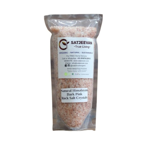 Satjeevan Natural Pink Himalayan Rock Salt Crystals - Distacart