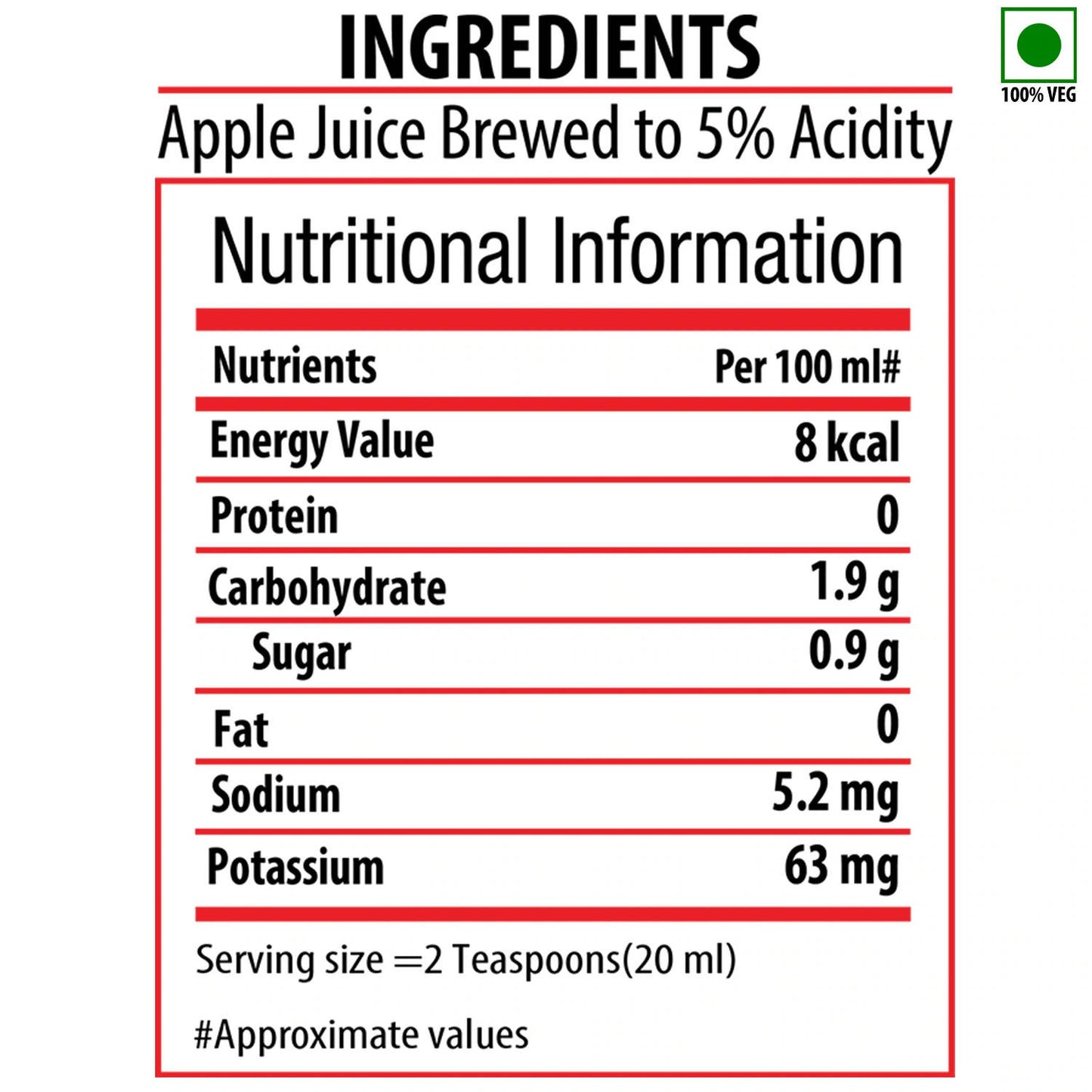 Bagrry's Apple Cider Vinegar - with the 'Mother' - Distacart