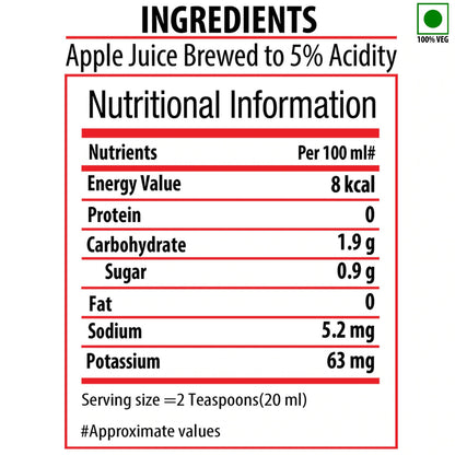 Bagrry's Apple Cider Vinegar - with the 'Mother' - Distacart