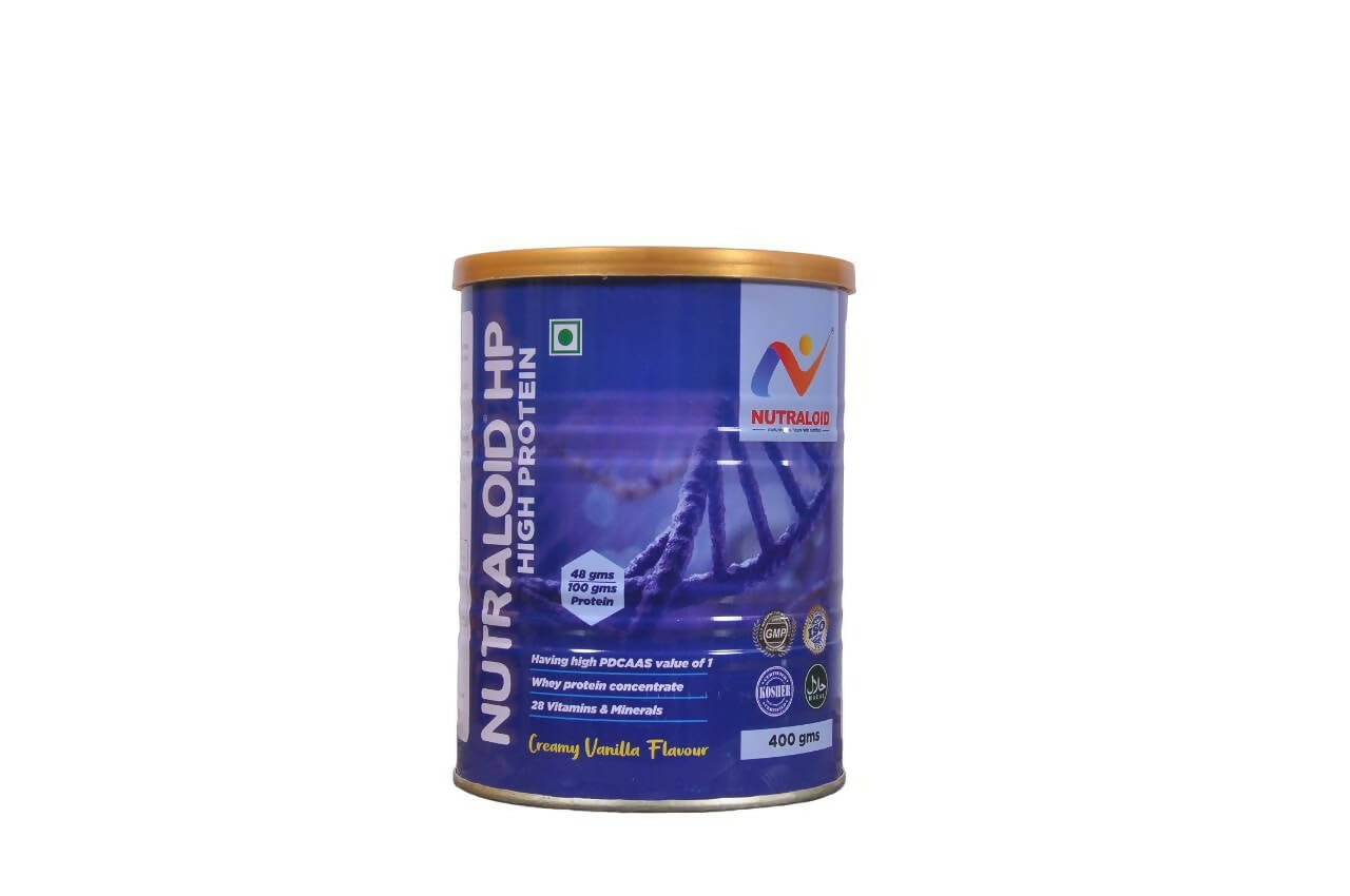 Nutraloid Hp High Protein Whey Protein Creamy Vanilla Flavour - Distacart