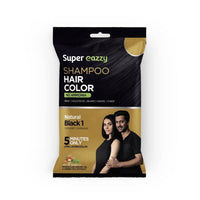 Thumbnail for VCare Super Eazzy Hair Color Shampoo - Natural Black1