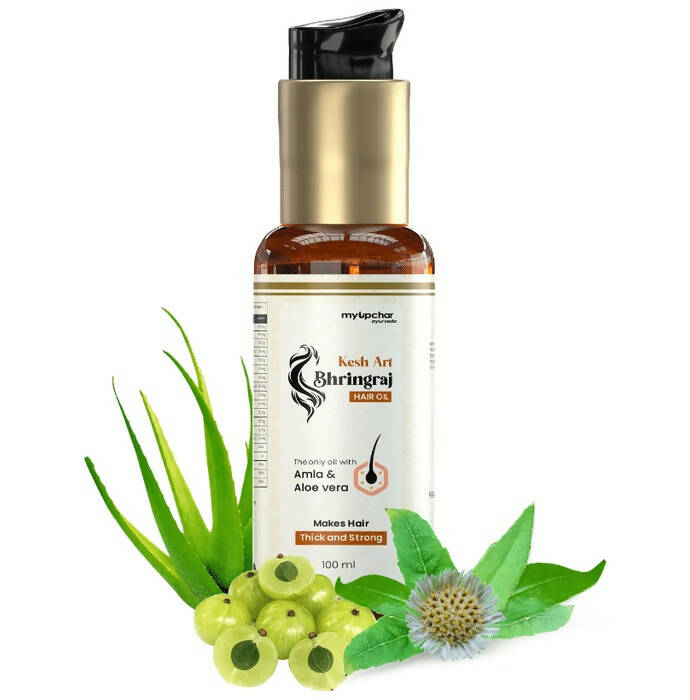 myUpchar Ayurveda Kesh Art Bhringraj Hair Growth Oil - Distacart