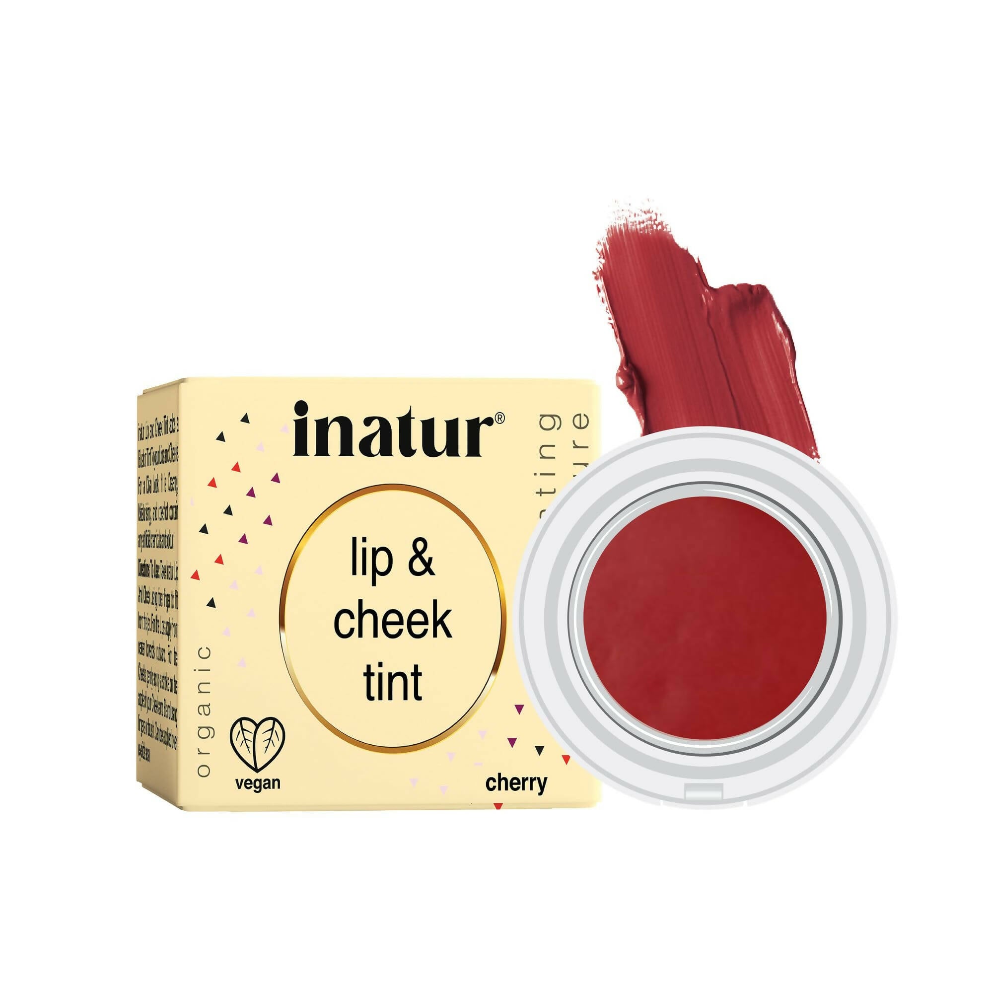 Inatur Lip and Cheek Tint Cherry - Distacart