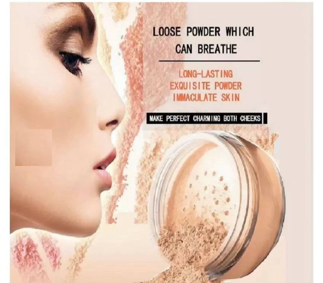 Maliao Translucent Setting HD Banana Luxury Loose Powder - Distacart