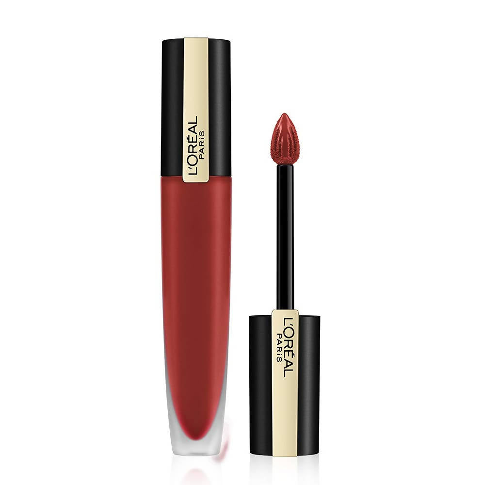 L'Oreal Paris Rouge Signature Matte Liquid Lipstick - 134 Empowered - Distacart