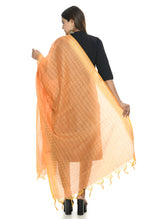 Thumbnail for Mominos Fashion Moeza Handloom Cotton Light Orange Dupatta - Distacart
