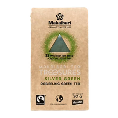 Makaibari Darjeeling Silver Green Tea Bags - Distacart