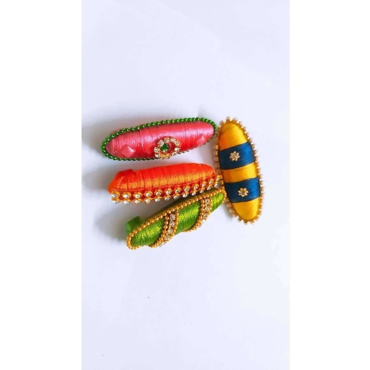 Saree Pins - Set of 4 - Distacart