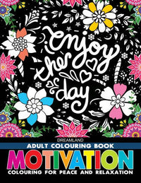 Thumbnail for Dreamland Motivation- Colouring Book for Adults - Distacart