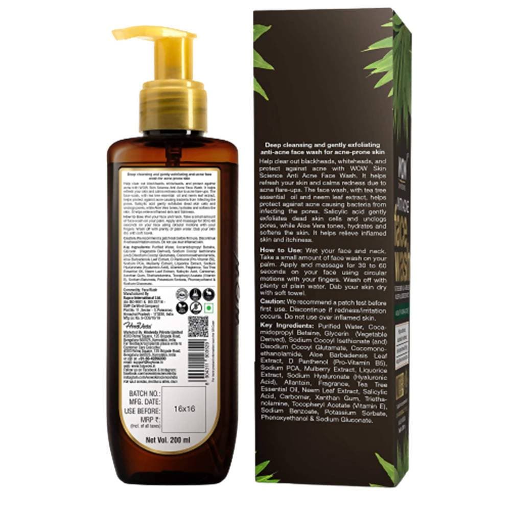 Skin Science Anti Acne Face Wash