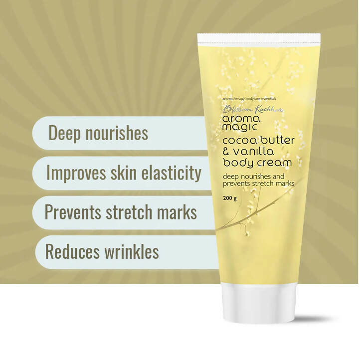 Blossom Kochhar Aroma Magic Cocoa Butter & Vanilla Body Cream - Distacart