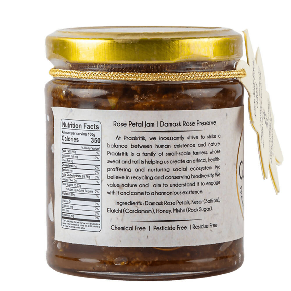 Praakritik Natutal Kesar Elaichi Artisan Gulkand - Distacart