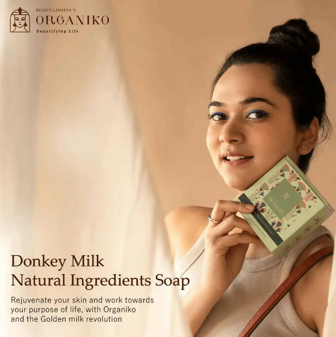 Organiko Donkey Milk Natural Ingredients Soap - Distacart