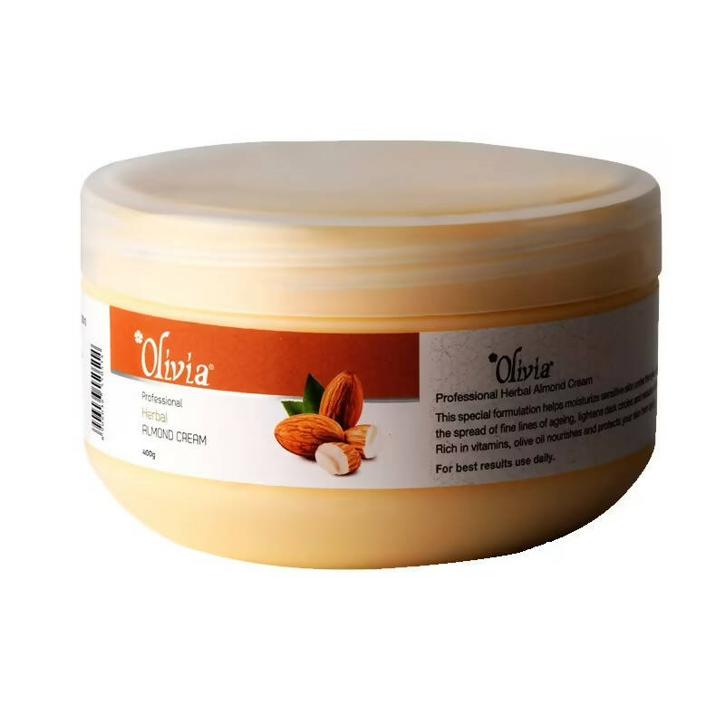 Olivia Almond Herbal Facial Massage Cream - Distacart