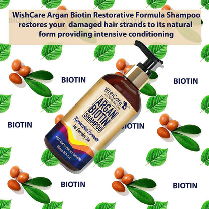 Wishcare Argan Oil Biotin Shampoo - Distacart