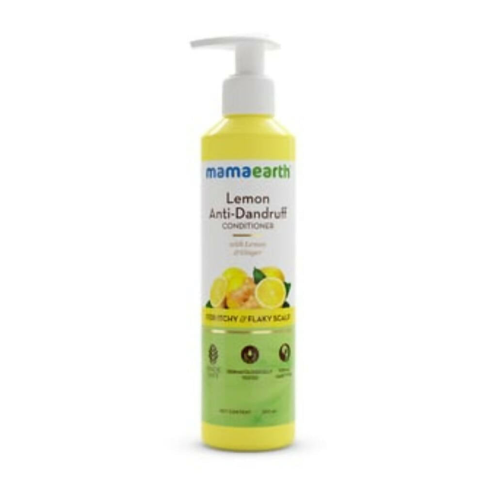 Mamaearth Lemon Anti-Dandruff Conditioner For Soft & Smooth Hair - Distacart