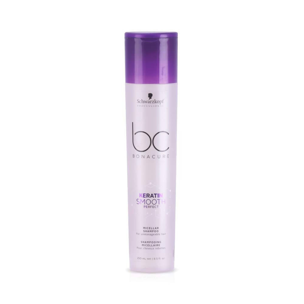 Schwarzkopf Professional BC Bonacure Keratin Smooth Perfect Micellar Shampoo- purple 250 ml