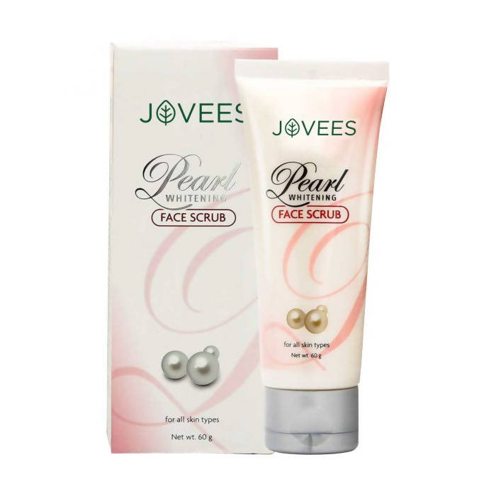 Jovees Pearl Whitening Face Scrub - Distacart