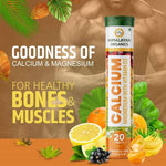 Thumbnail for Calcium, Magnesium With Vitamin D3 Lemon & Lime Flavour