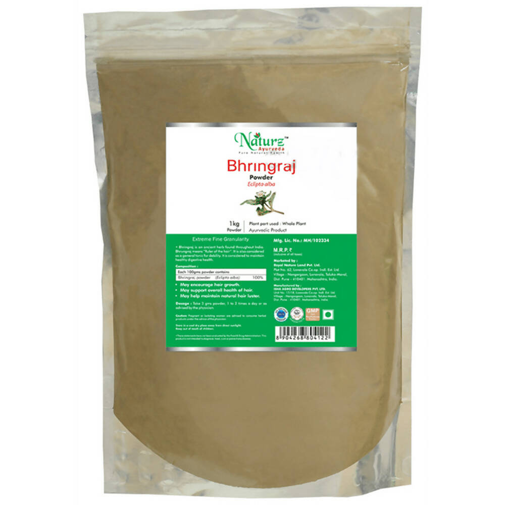 Naturz Ayurveda Bhringraj Powder - Distacart