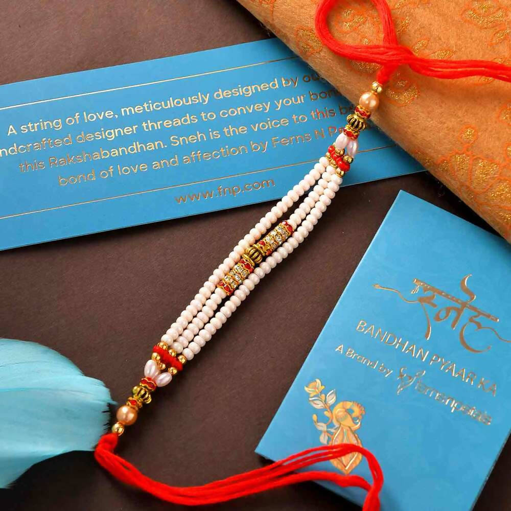 Multistrands Beads Rakhi
