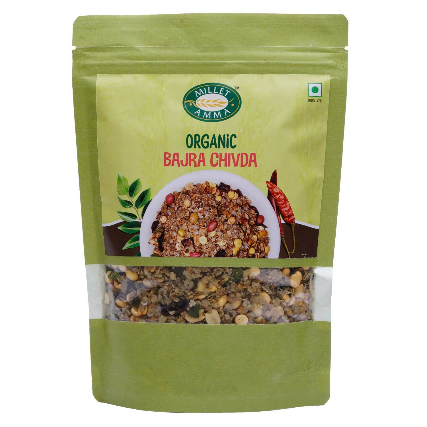 Millet Amma Organic Bajra Chivda Namkeen - Distacart