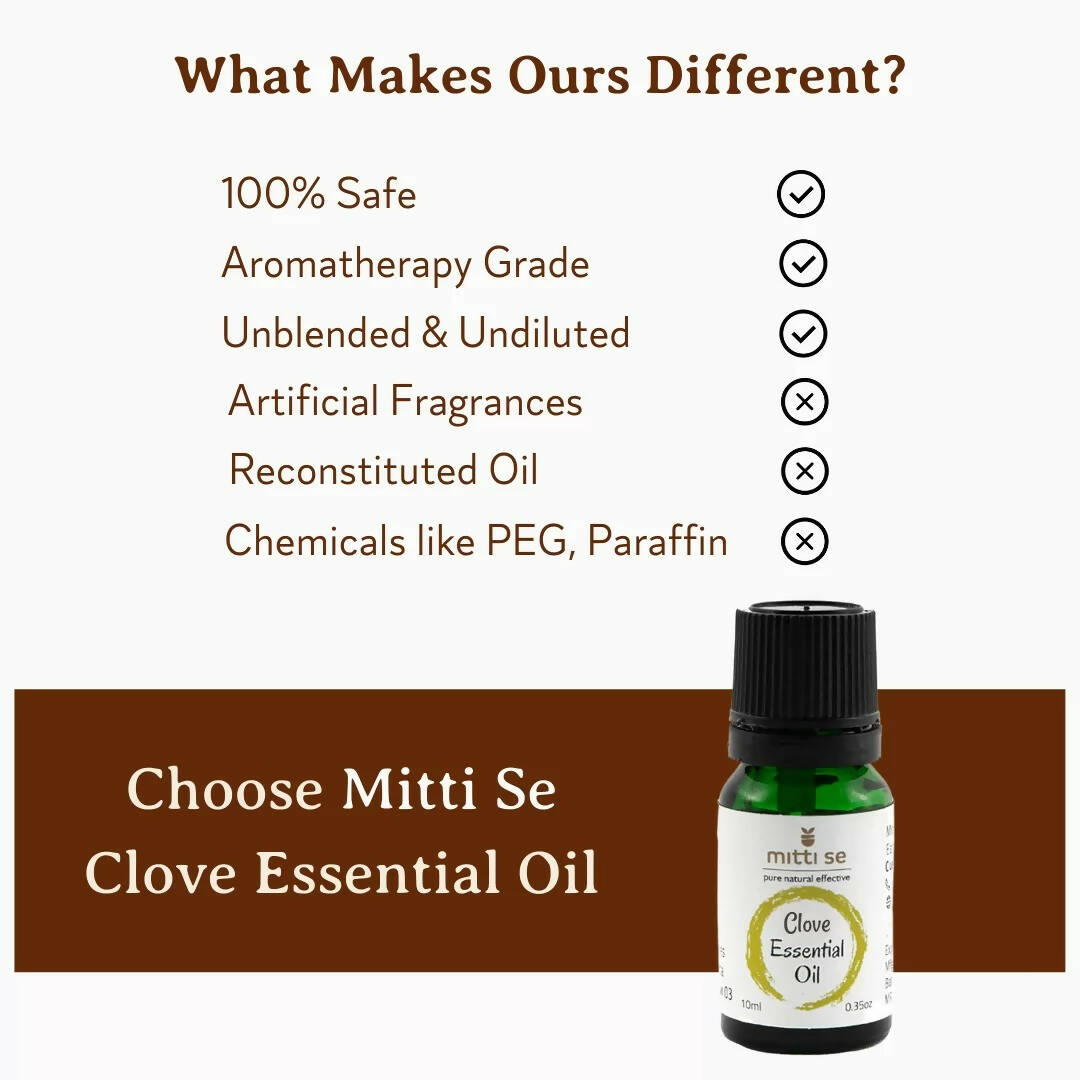 Mitti Se Clove Essential Oil - Distacart