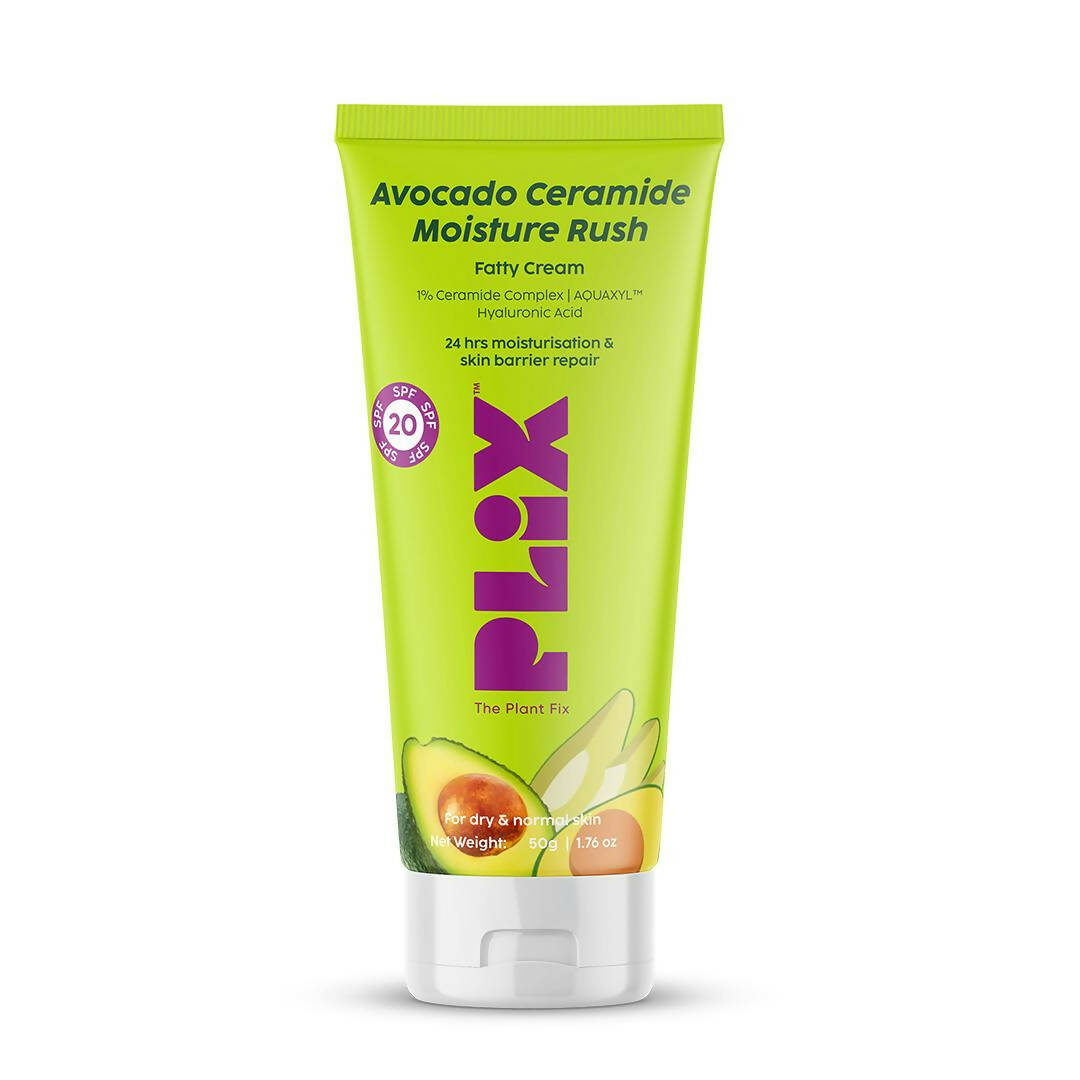 PLIX The Plant Fix Avocado Ceramide Moisture Rush Fatty Cream - Distacart