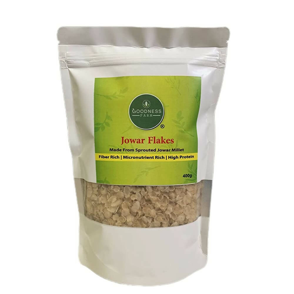 Goodness Farm Jowar Flakes/Sorghum Flakes - Distacart