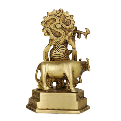 Devlok Lord Krishna with Cow Idol - Distacart