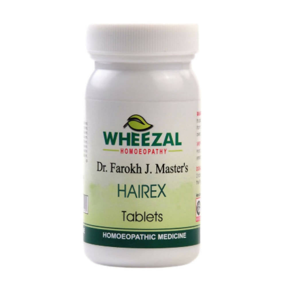 Wheezal Homeopathy Hairex Tablets - Distacart