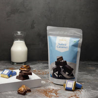 Thumbnail for Dibha Ruchoks - Salted Caramel Premium Chocolate - Distacart